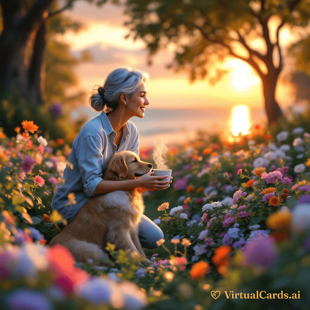 60th Birthday card for Mom — Linda, 3D Animated style